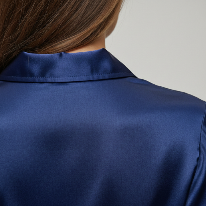 Elegant Women's Satin Satin Shirt | Altivaro
