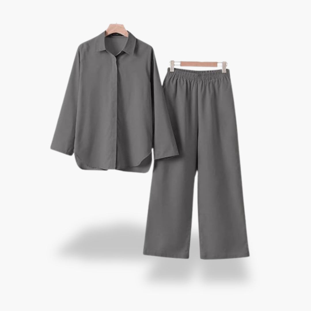 Women's Two-Piece Set Shirt and Pants | Altivaro