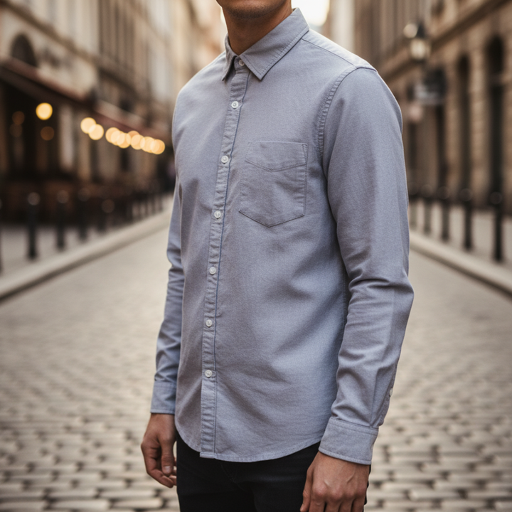 Camicia Uomo con Colletto Button-Down | Altivaro