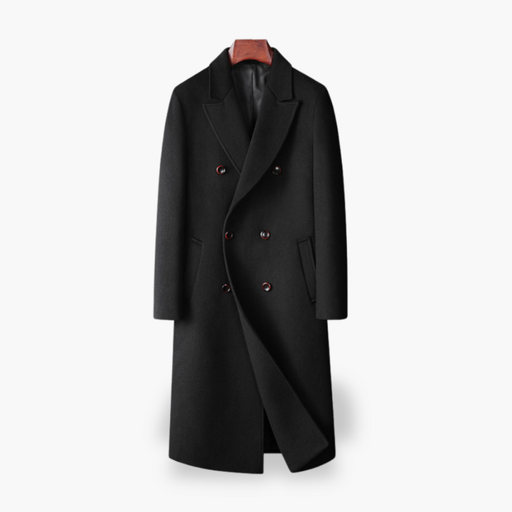 Cappotto Uomo Lana Doppiopetto Lungo | Altivaro