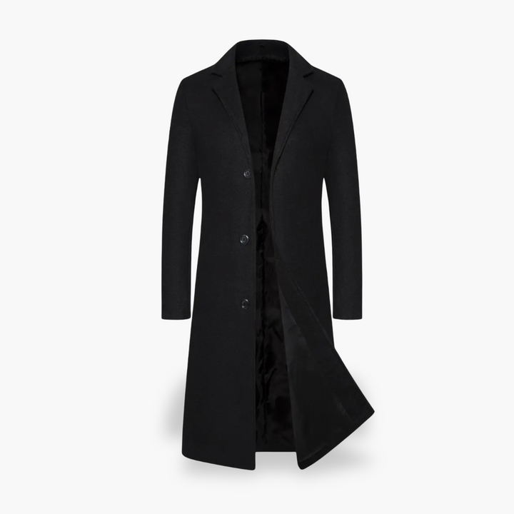 Cappotto Uomo Elegante in Panno con Bottoni | Altivaro