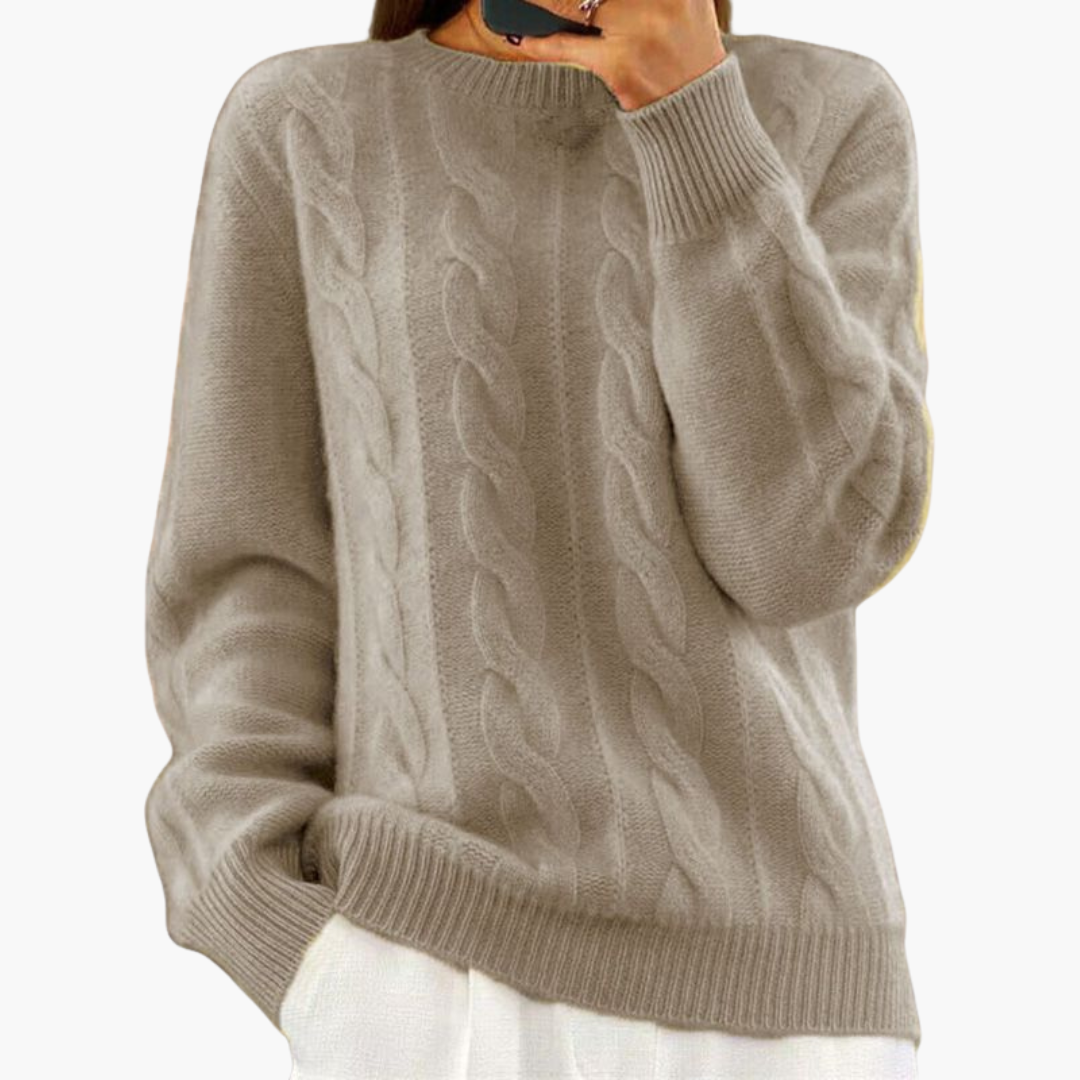 Maglione Donna Lana Treccia Invernale | Altivaro