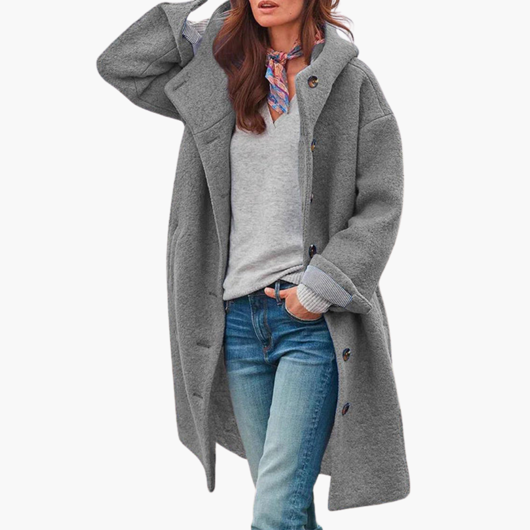 Cappotto Donna in Lana con Cappuccio | Altivaro