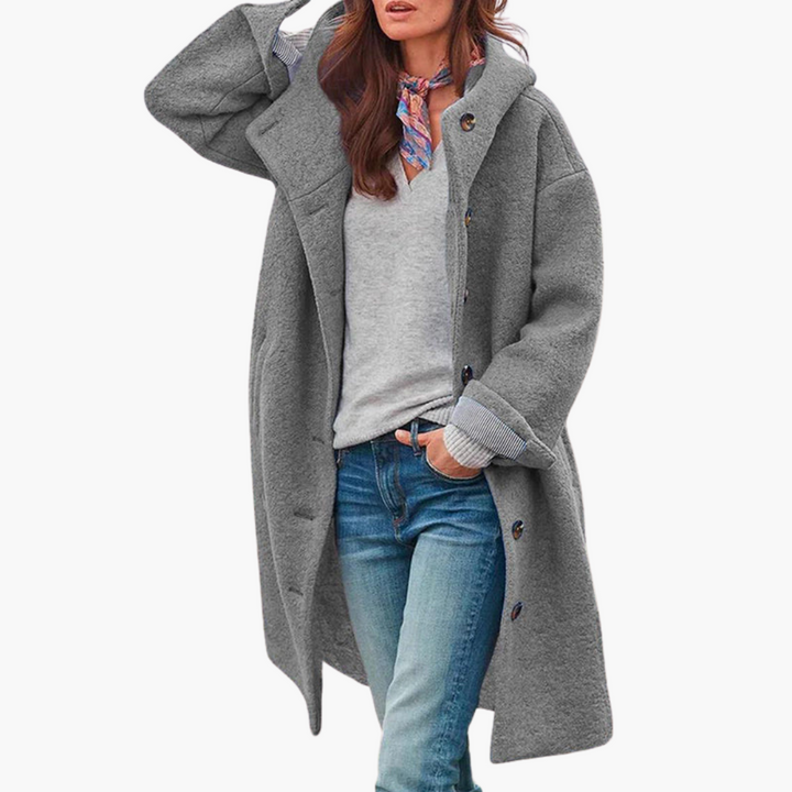 Cappotto Donna in Lana con Cappuccio | Altivaro