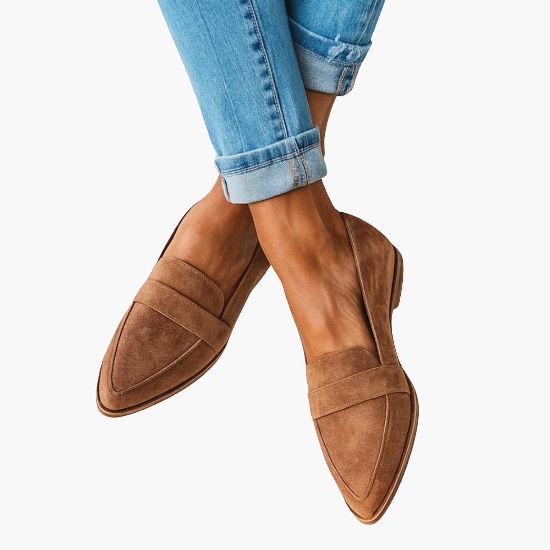 Mocassini Ortopedici in Suede Donna | Altivaro