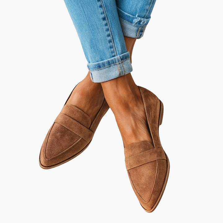 Mocassini Ortopedici in Suede Donna | Altivaro