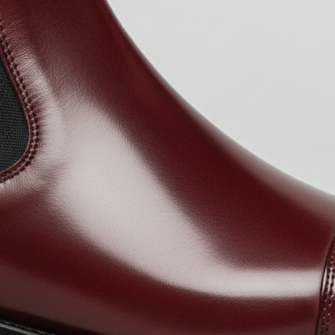 Herren Stiefeletten Leder Orthopädisch Chelsea | Altivaro