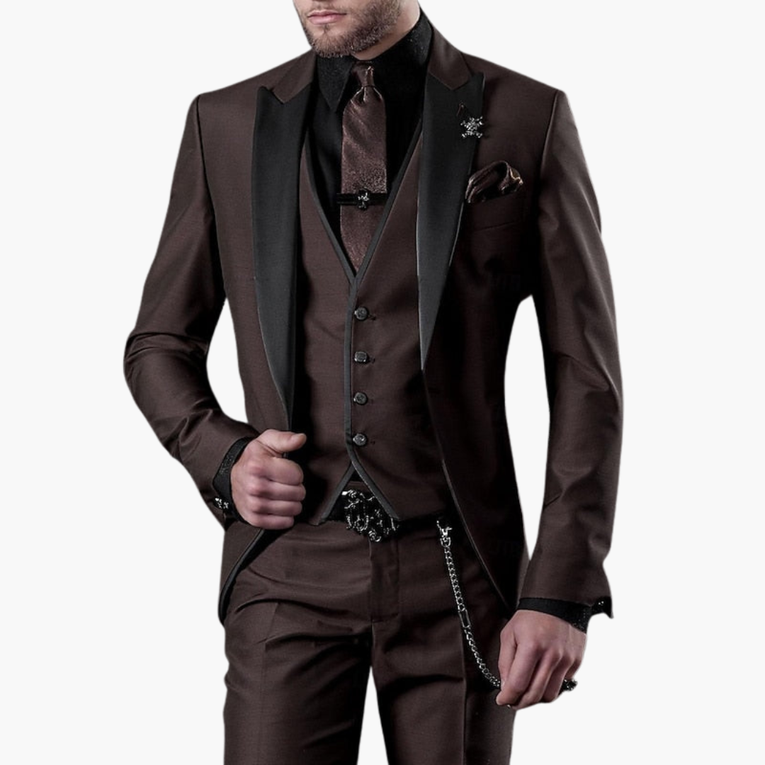 Abito Uomo con Giacca e Pantaloni Slim Fit in Lino | Altivaro