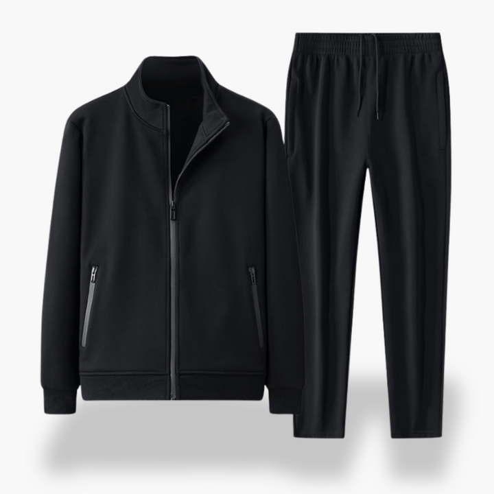 Uomo Tuta sportiva in cotone con zip | Altivaro