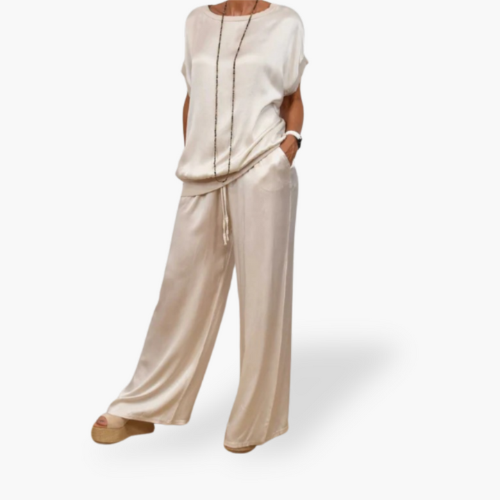 Completo Seta Donna Pigiama Lounge | Altivaro-Altivaro