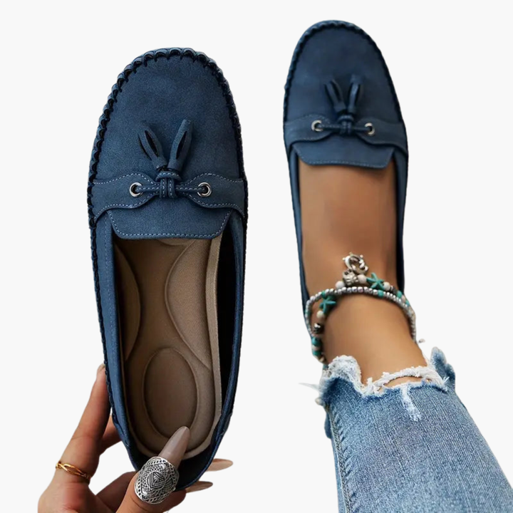 Orthopedic Suede Loafers for Women | Altivaro