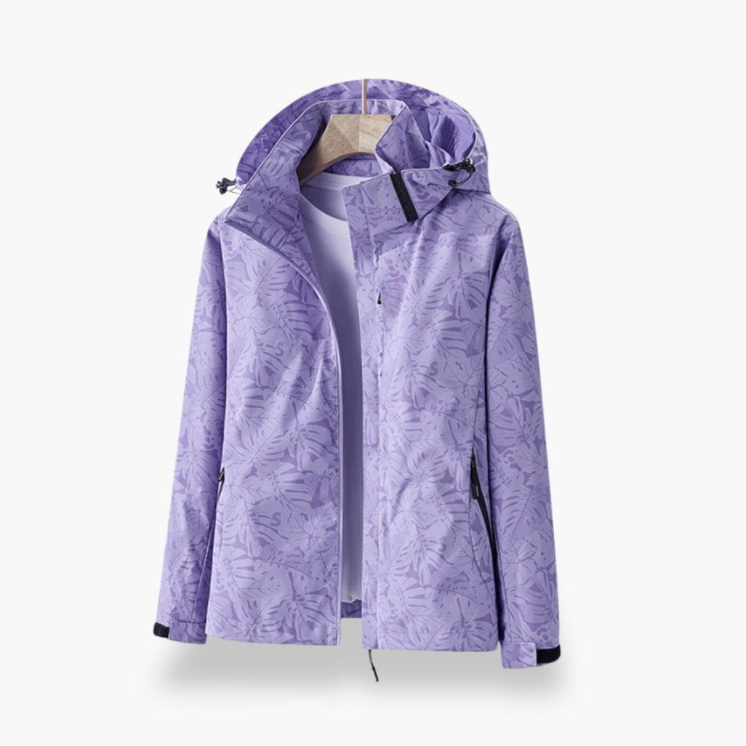 Giacca Antivento Donna Impermeabile Sport Outdoor con Cappuccio | Altivaro