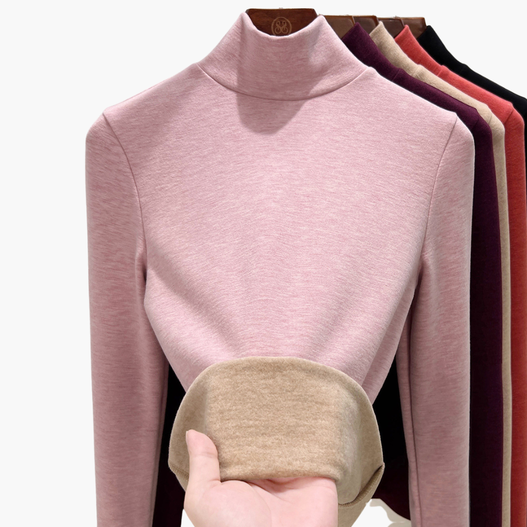 Maglione da Donna a Collo Alto in Maglia | Altivaro