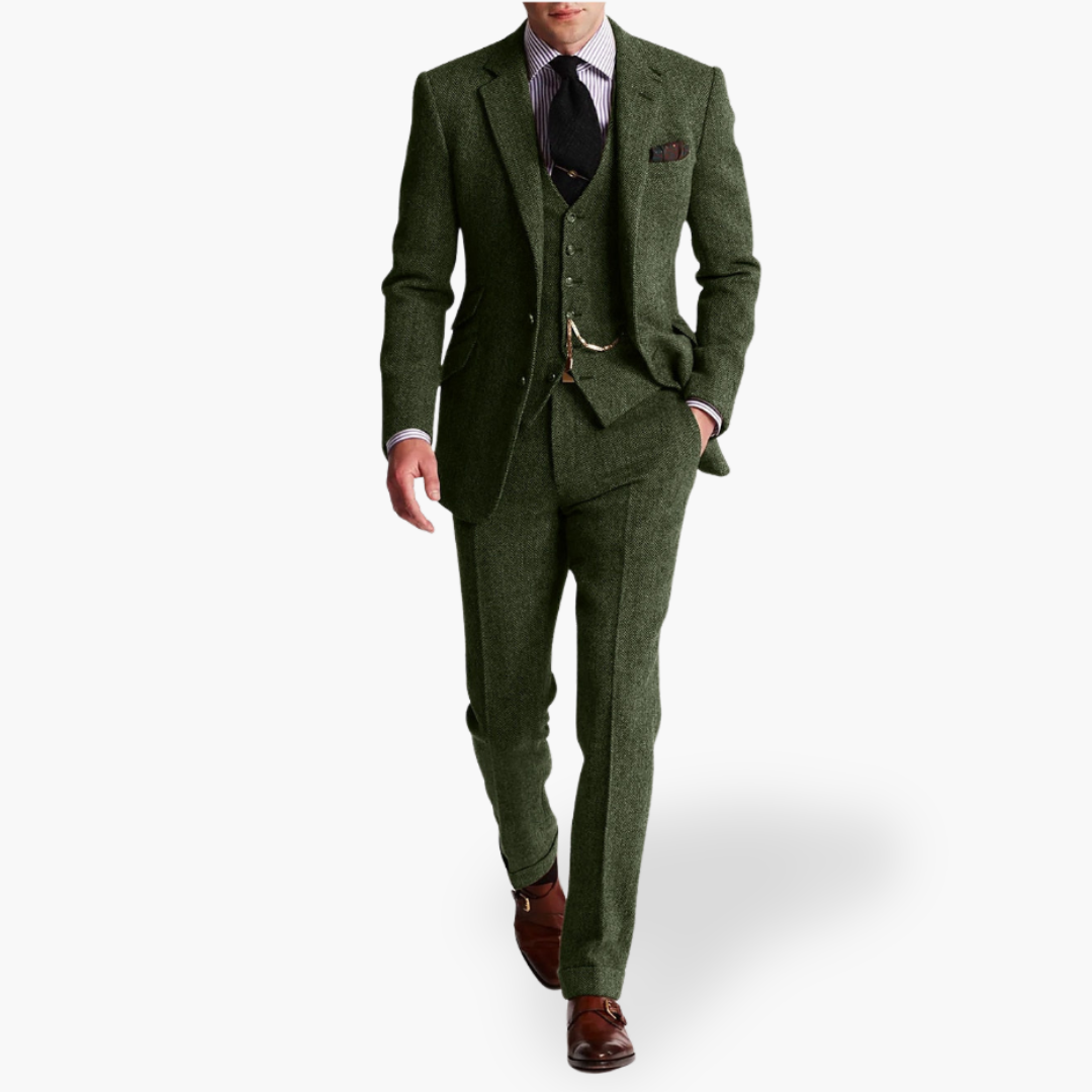 Abito Uomo in Tweed con Giacca e Pantaloni | Altivaro