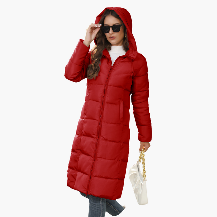 Piumino Lungo con Cappuccio Donna Invernale | Altivaro