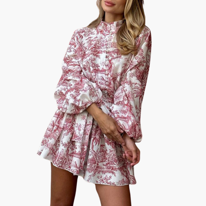 Abito Donna Fantasia Toile Giacca Mini Elegante |  Altivaro