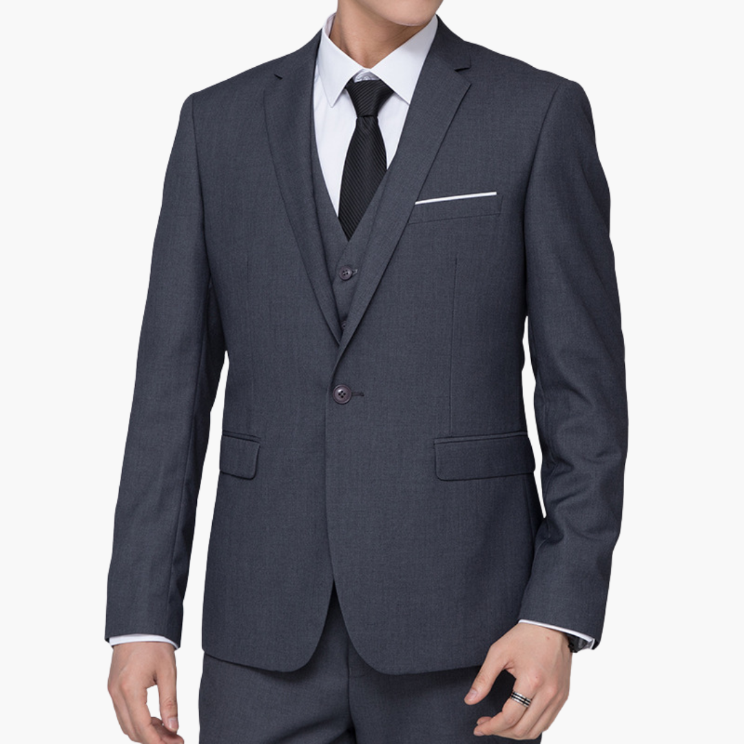 Abito Uomo Elegante 3 Pezzi Slim Fit Cerimonia | Altivaro
