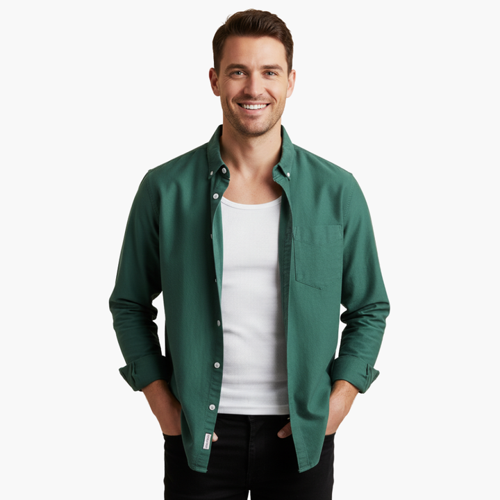 Camicia Uomo Casual Elegante a Maniche Lunghe | Altivaro