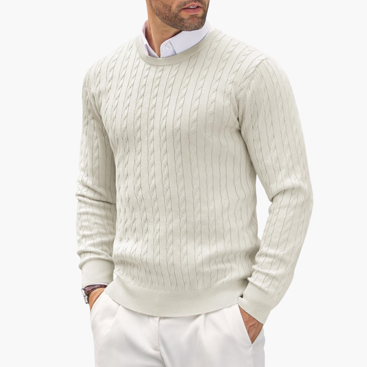 Maglione Uomo in Filo Intrecciato | Altivaro