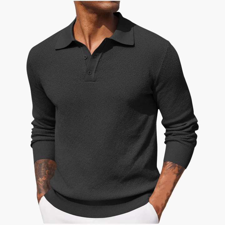 Maglione Polo Uomo Maniche Lunghe | Altivaro