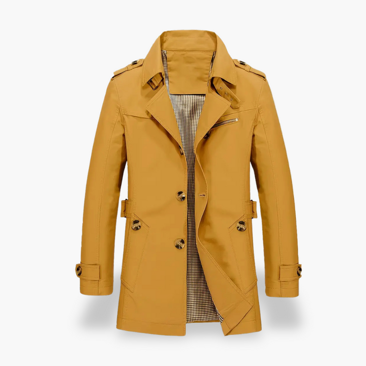 Cappotto Uomo con Bottoni e Cappuccio | Altivaro