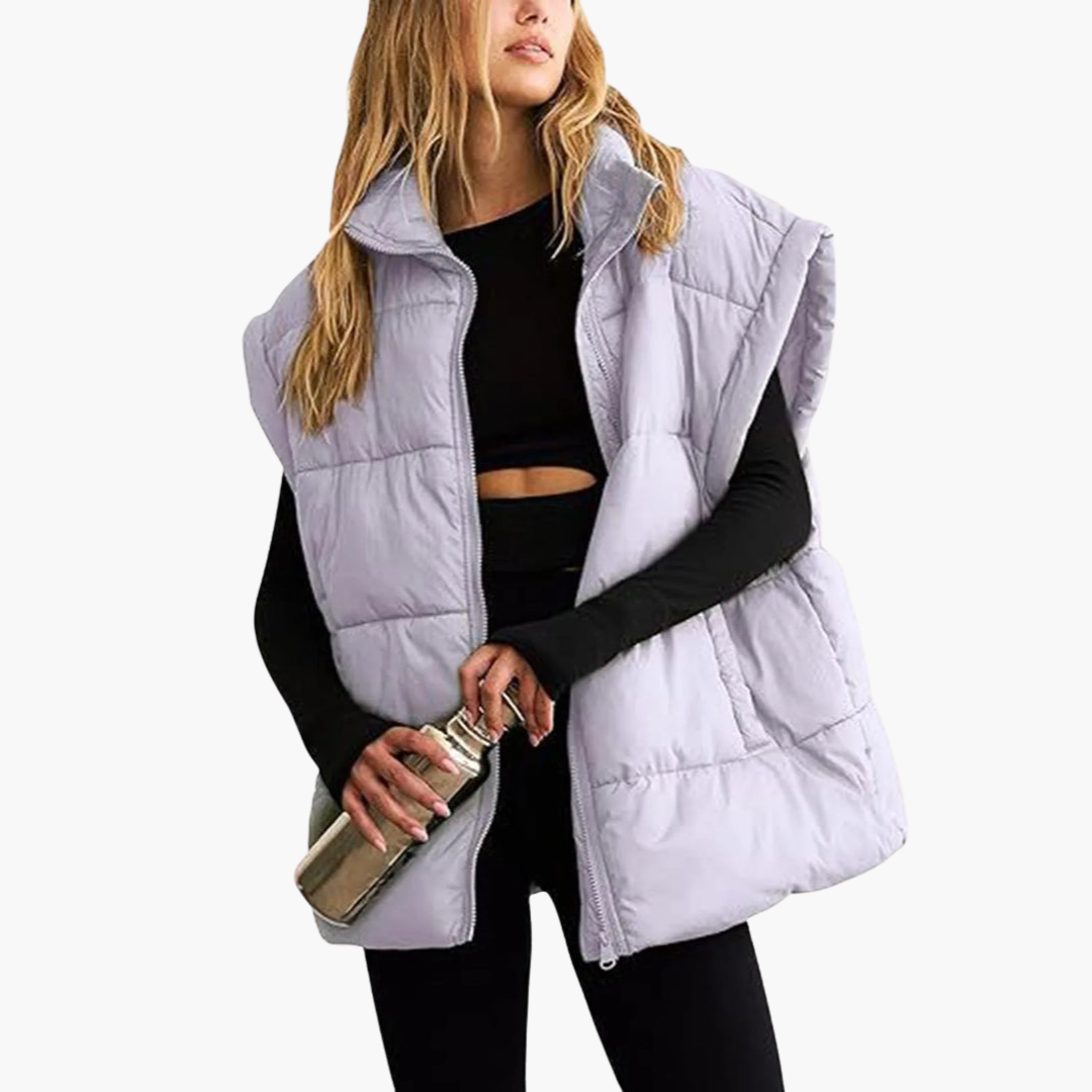 Gilet Piumino Donna con Zip | Altivaro
