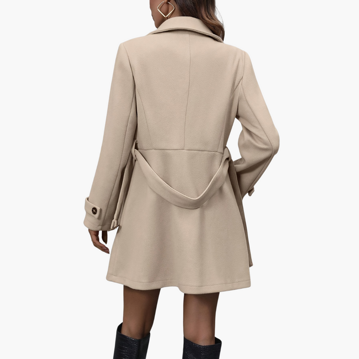 Cappotto Donna in Panno con Bottoni | Altivaro
