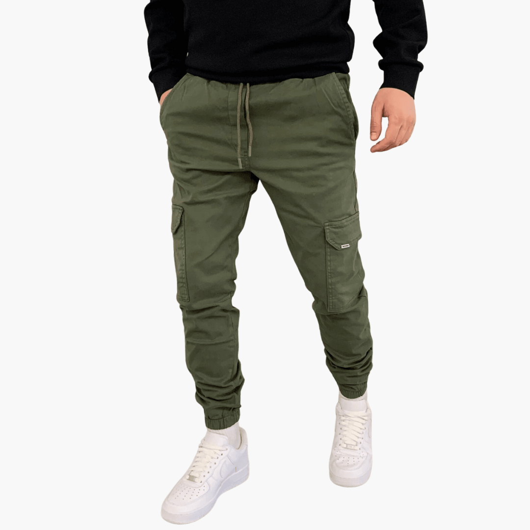 Pantaloni Cargo Uomo Jogger Elastici | Altivaro