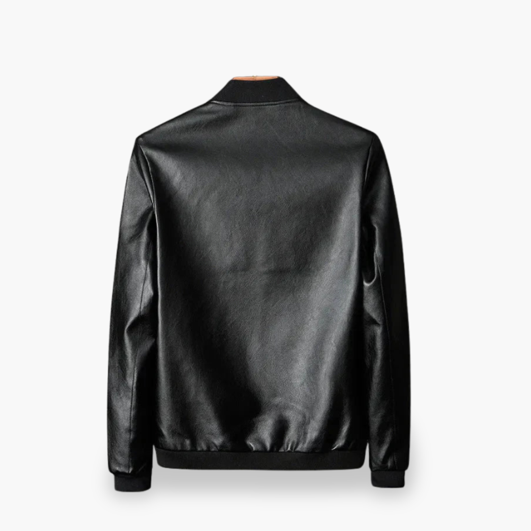 Giacca Bomber Uomo in Pelle Sintetica  | Altivaro