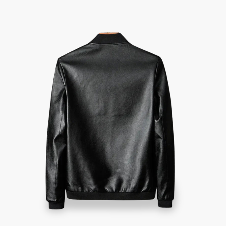 Giacca Bomber Uomo in Pelle Sintetica  | Altivaro