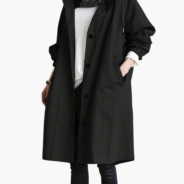 Cappotto Donna Impermeabile con Bottoni | Altivaro