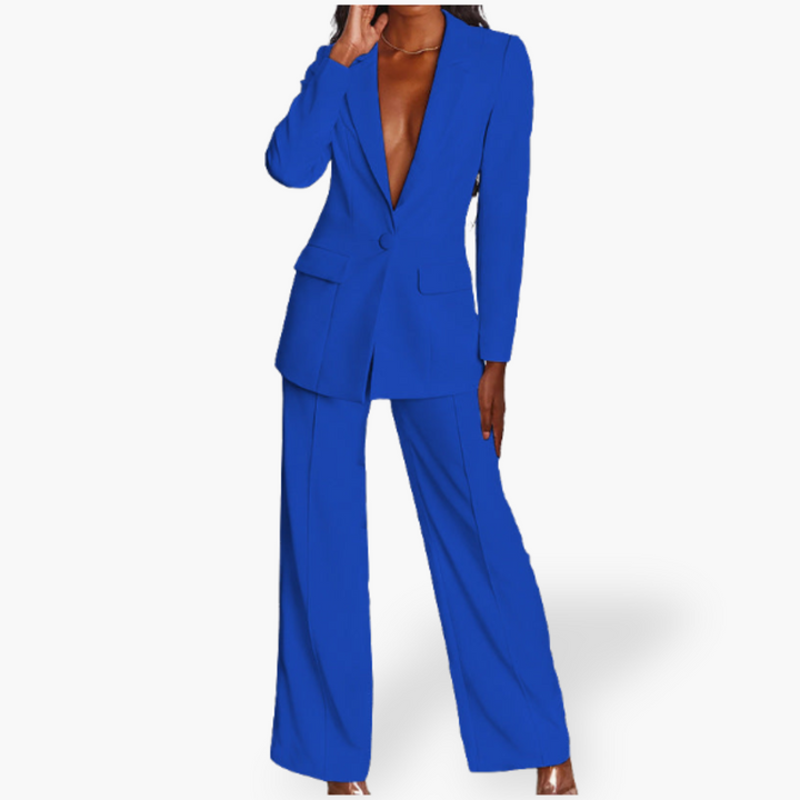 Completo Donna Elegante Giacca Pantalone Tailleur Classico | Altivaro