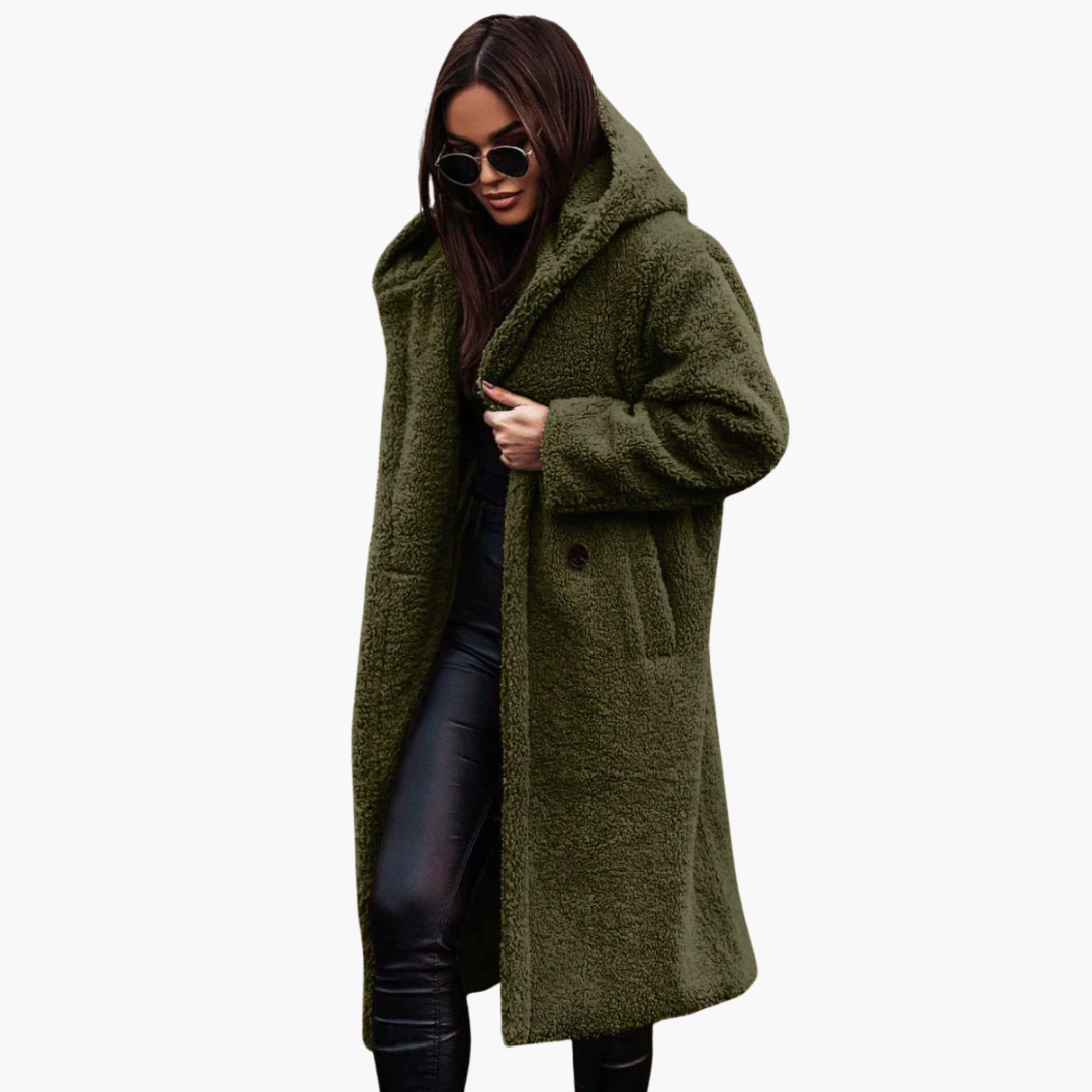 Cappotto Donna Lungo Invernale in Peluche | Altivaro
