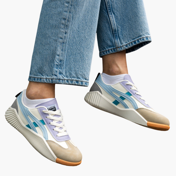 Scarpe Donna Ortopediche Casual Sneakers Pelle Tessuto | Altivaro