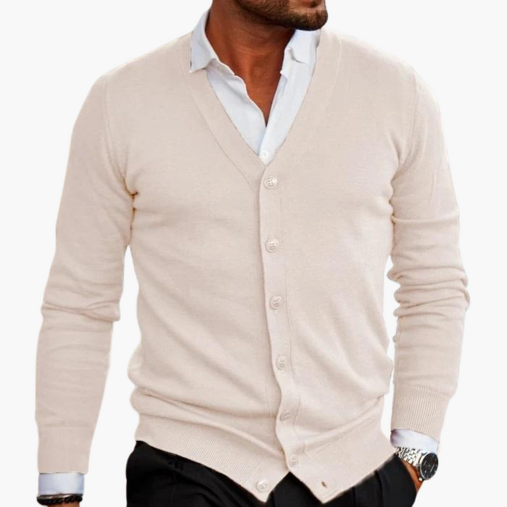 Uomo Cardigan con Bottoni | Altivaro