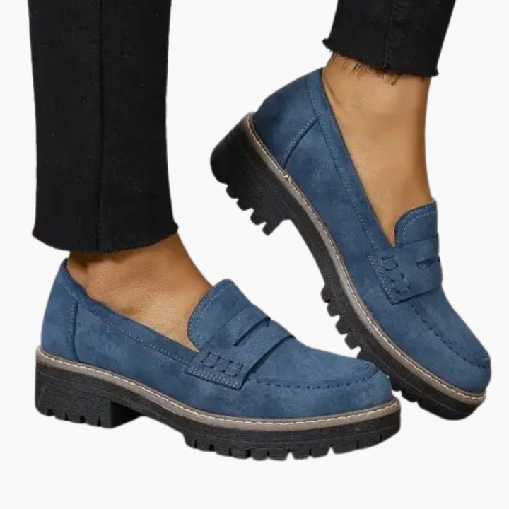 Pumps Donna Scarpe Ortopediche Rosa Scamosciate Chunky | Altivaro-Altivaro