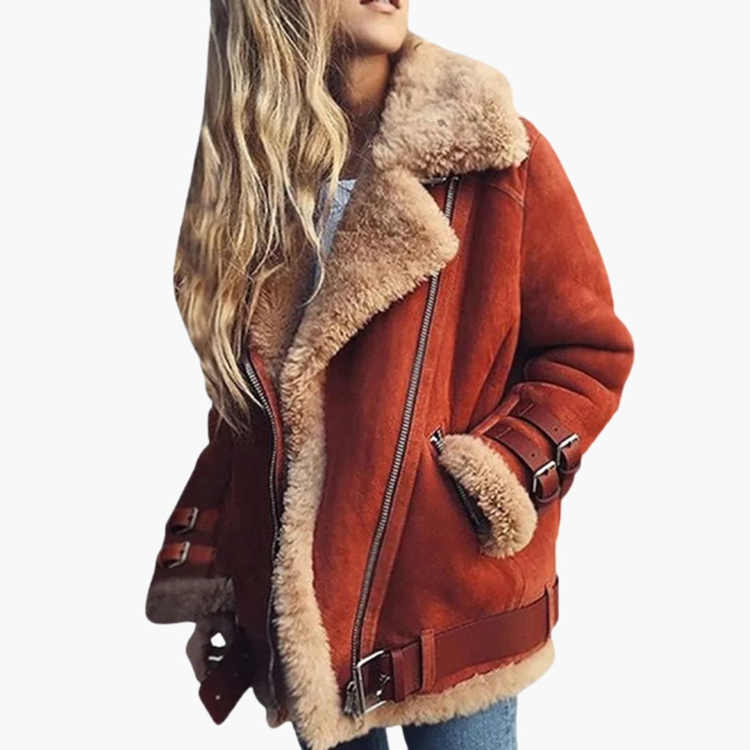 Giacca Invernale Donna Oversize con Zip | Altivaro