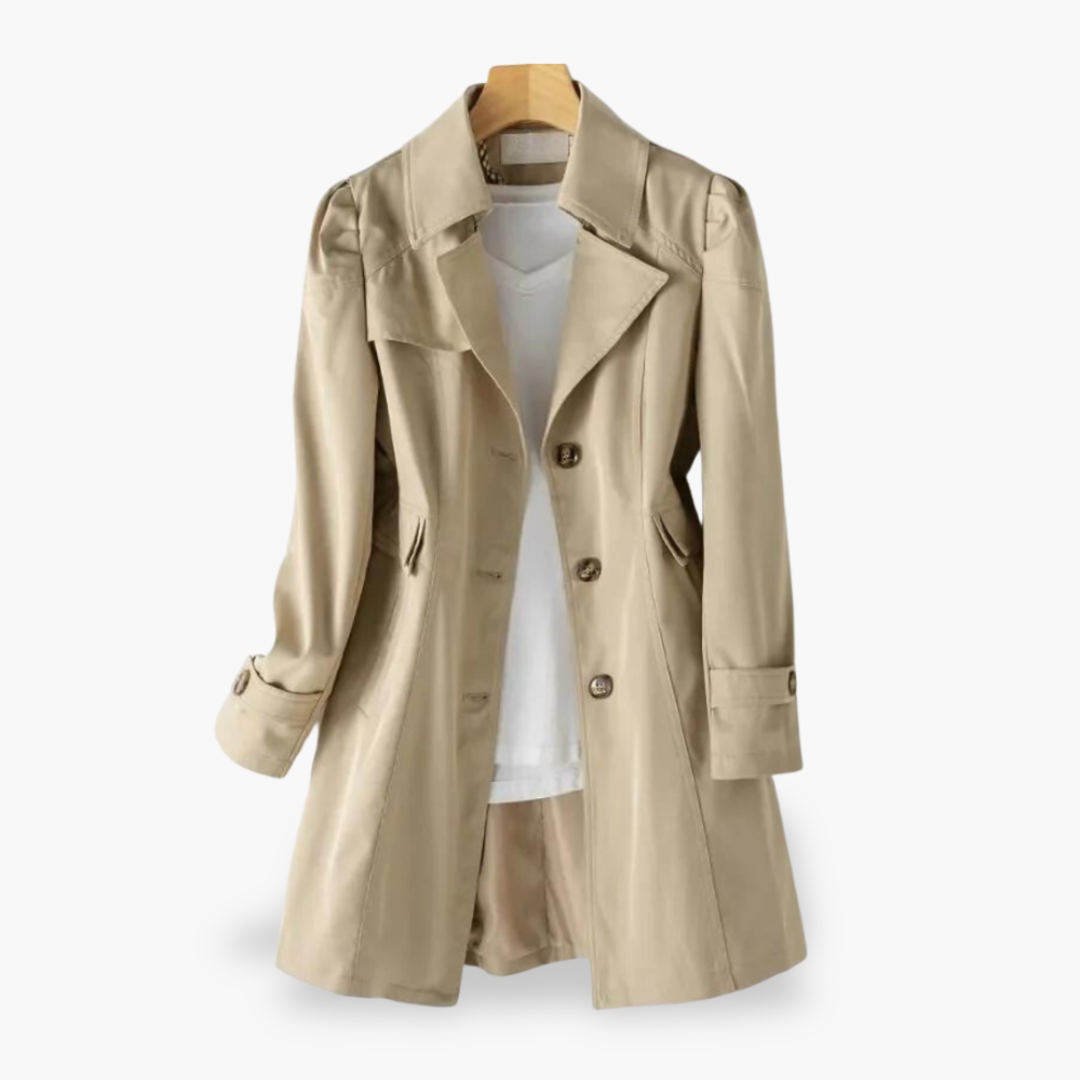 Trench Coat Donna con Bottoni Frontali | Altivaro
