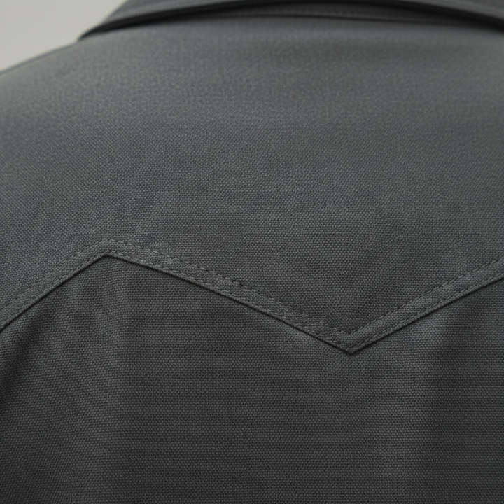 Herrenjacke Hemd Polyester Gefüttert Knöpfe | Altivaro