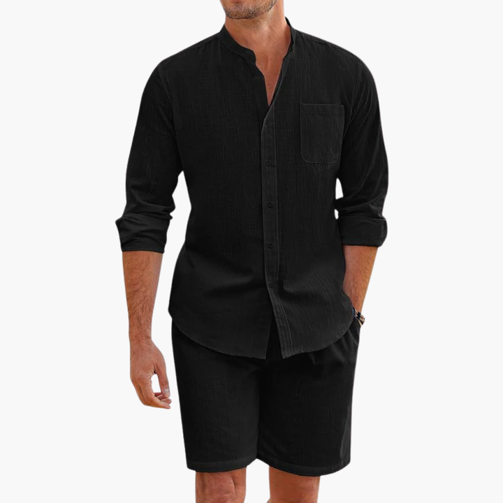 Shorts and Shirt Men in Polyester | Altivaro