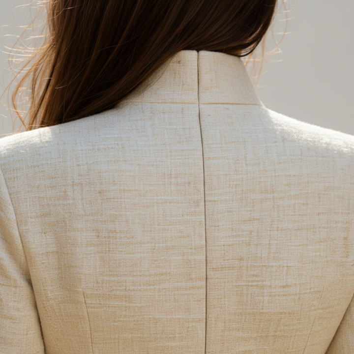 Women's Sheath Dress Deep Neckline Structured Fabric | Altivaro