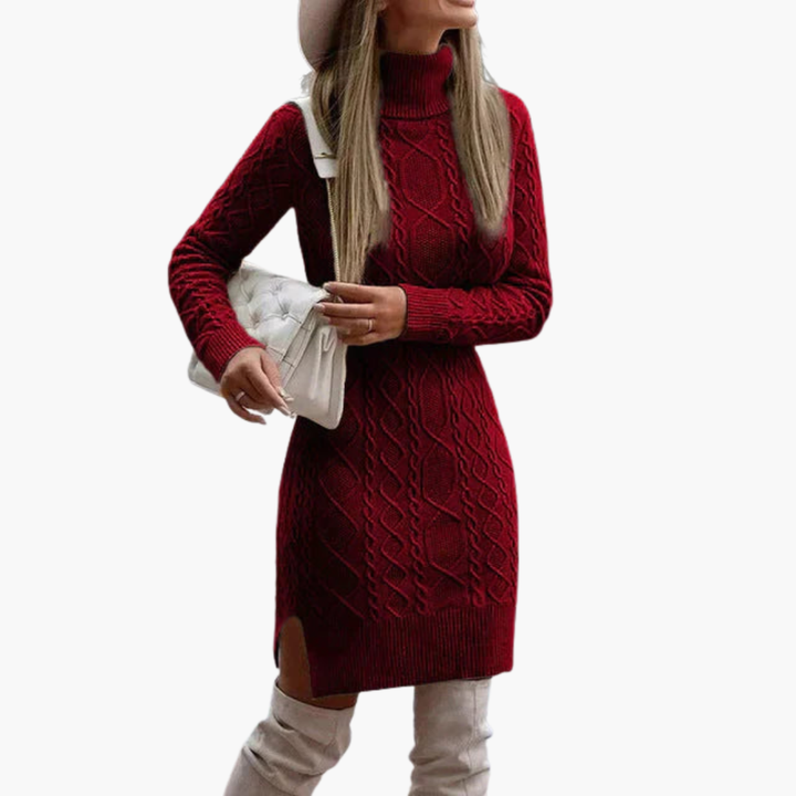 Abito Maglione a Treccia in Lana Donna | Altivaro