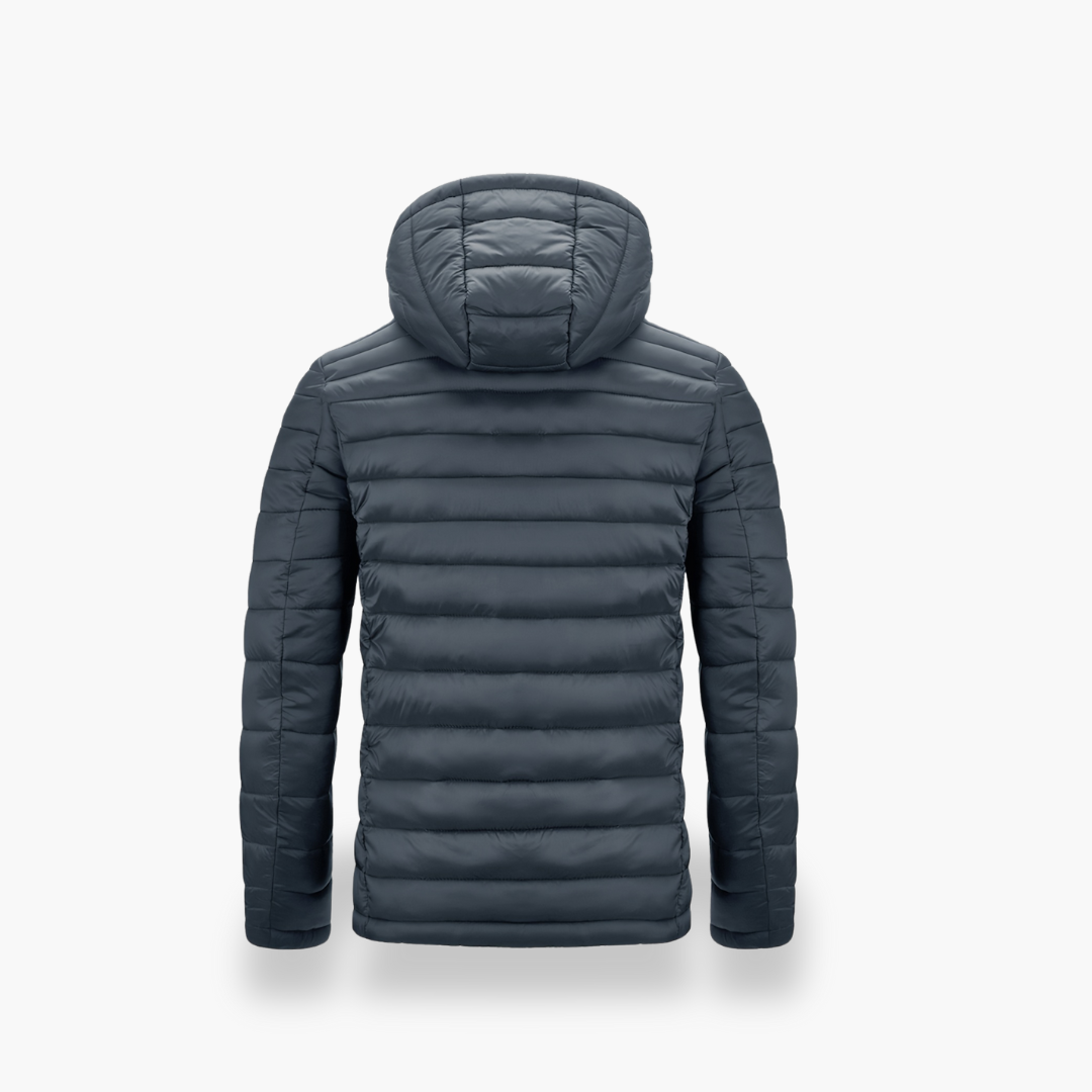 Giacca Uomo Piumino con Cappuccio e Zip | Altivaro