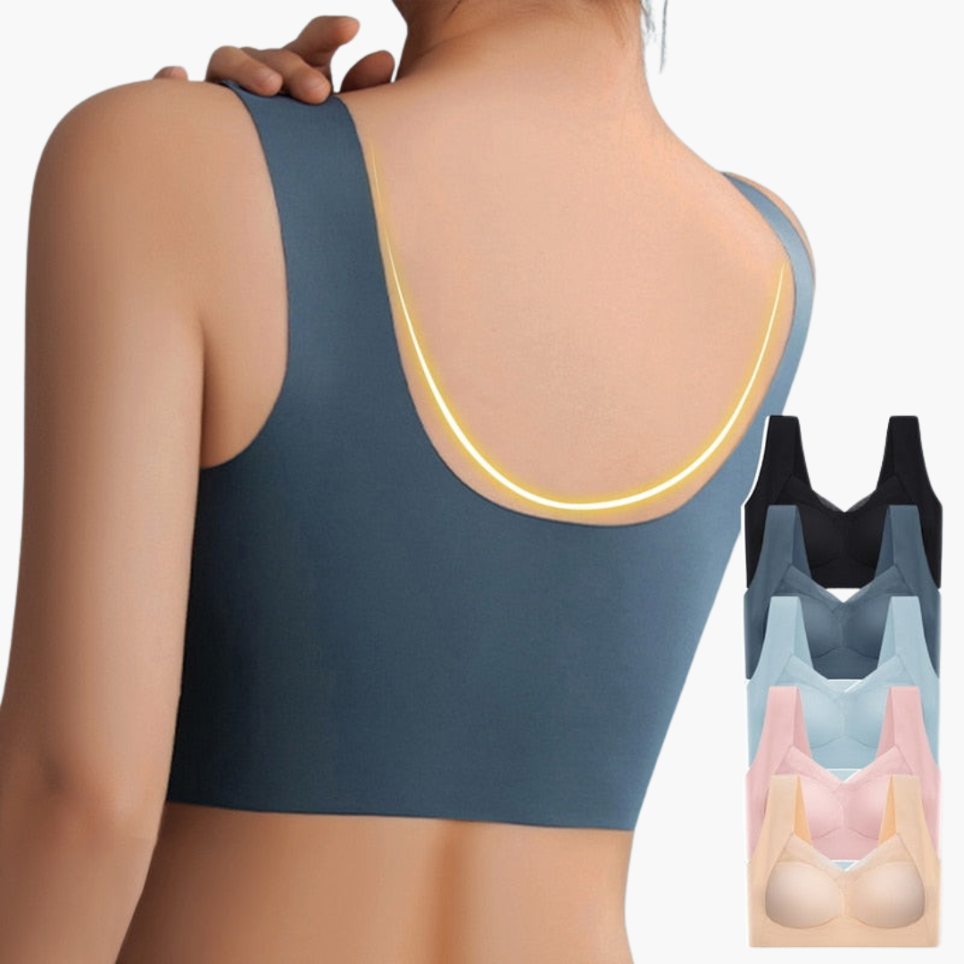Reggiseno Donna Senza Ferretto Microfibra Contenitivo Traspirante | Altivaro