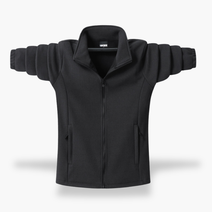 Giacca Uomo in Pile con Zip Foderata Sherpa | Altivaro