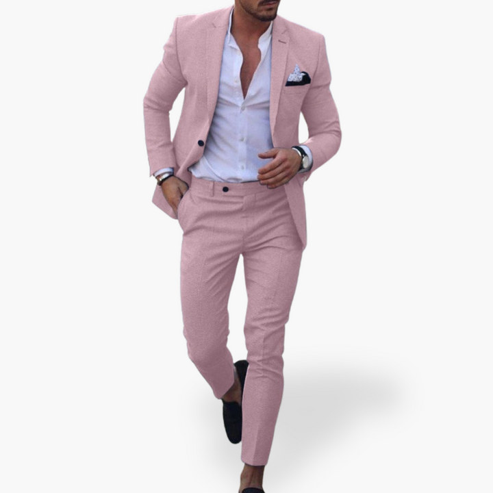 Completo Uomo Pastello con Giacca e Pantaloni | Altivaro