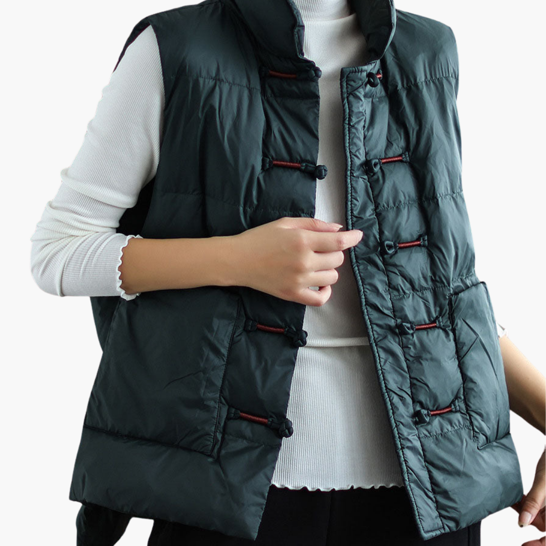Piumino Donna Gilet Invernale Bottoni | Altivaro-Altivaro