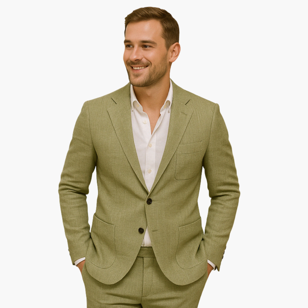 Giacca e Pantaloni in Lino per Uomo Completo Elegante | Altivaro