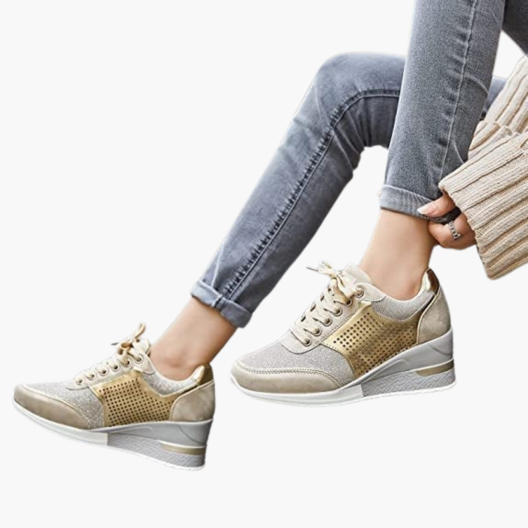 Scarpe Ortopediche Donna Zeppa Sneaker Comode Traspiranti | Altivaro