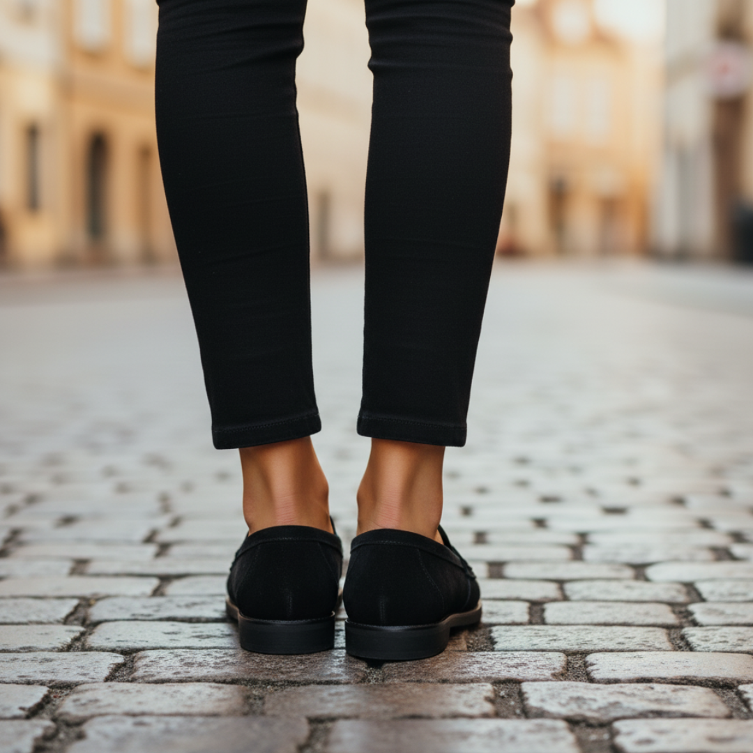 Orthopädische Damen Loafer aus Wildleder Elegant | Altivaro